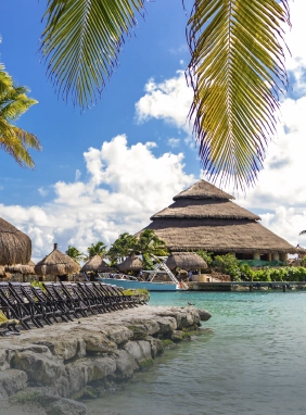 Disfruta de ríos subterráneos, espectáculos mayas y naturaleza en un entorno espectacular.
Parques Xcaret