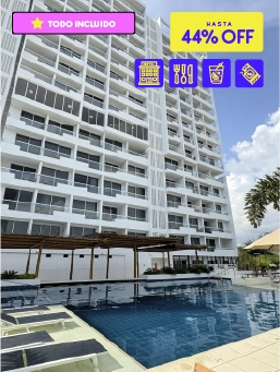 Hotel Porto Horizonte- Santa Marta - Mega Ofertón- (3 Noches)
!Lo Quiero!
Reserva entre el 24 al 29 de octubre de 2025. Viaja entre el 24 de octubre de 2025 al 30 de junio de 2026 .
Hotel Porto Horizonte (Santa Marta)