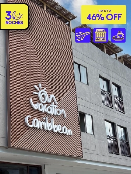 Hotel Caribbean - San Andrés- Mega Ofertón- (3 Noches)
!Lo Quiero!
Reserva entre el 24 al 28 de octubre de 2025. Viaja entre el 24 de octubre de 2025 al 30 de junio de 2026 .
Hotel Caribbean (San Andrés)