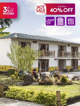 Hotel Campestre La Aldea – Eje Cafetero (3 Noches)
!Lo Quiero!
Reserva entre el 15 al 23 de octubre de 2025. Viaja entre el 15 octubre de 2025 a junio de 2026.
Hotel Campestre La Aldea – Eje Cafetero