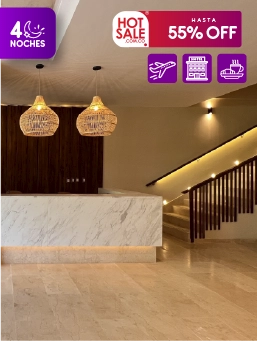 Hotel Caribbean - San Andrés (4 Noches)
!Lo Quiero!
Reserva entre el 15 al 23 de octubre de 2025. Viaja entre el 15 octubre de 2025 a junio de 2026.
Hotel Caribbean - San Andrés