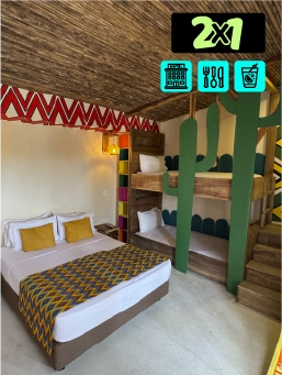 Img Interna Hotel wayira bungalow