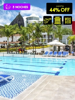 Hotel Los Recuerdos - Guatapé - Black Friday
!Lo Quiero!
4 Días 3 Noches. Desayuno, almuerzo, cena (No licor). Viaja Nov 20/25 a Mar 26/26. No aplica Dic 20-Ene 19 ni Semana Santa.
Hotel Los Recuerdos