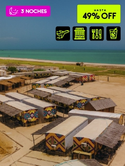 Hotel Wayira Beach - Ranchería - La Guajira - Black November
!Lo Quiero!
Reserva ahora. Viaja entre el 6 de noviembre de 2025 al 26 de marzo de 2026.
Hotel Wayira Beach - Ranchería - La Guajira