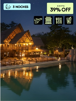 Hotel Amazon – Amazonas (Leticia) - Cyber Halloween- (3 Noches)
!Lo Quiero!
Reserva del 3 01 al 05 de noviembre de 2025. Viaja entre el 29 de octubre de 2025 al 30 de junio de 2026.
Hotel Amazon (Leticia)