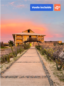 Hotel Wayira Beach &ndash; Bloque - La Guajira - Retro
&iexcl;Lo Quiero!
Promoci&oacute;n vigente del 17 al 24 de diciembre de 2025.
Hotel Wayira Beach &ndash; Bloque - La Guajira - Retro