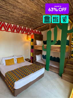 Hotel Wayira Beach – Bungalow Kids – La Guajira · Cyber Days
¡Lo Quiero!
Promoción válida del 4 al 10 de diciembre de 2025.
Hotel Wayira Beach – Bungalow Kids – La Guajira