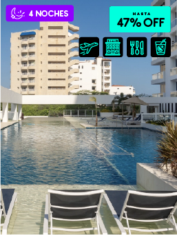 Hotel Porto Horizonte – Santa Marta · Cyber Days
¡Lo Quiero!
Promoción válida del 4 al 10 de diciembre de 2025.
Hotel Porto Horizonte – Santa Marta