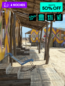 Hotel Wayira Beach – Ranchería – La Guajira · Cyber Days
¡Lo Quiero!
Promoción válida del 4 al 10 de diciembre de 2025.
Wayira Beach – Ranchería – La Guajira
