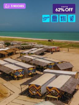 Hotel Wayira Beach - Ranchería- La Guajira - Noches Mágicas
¡Lo Quiero!
Promoción vigente del 15 al 16 de diciembre de 2025.
Hotel Wayira Beach - Ranchería- La Guajira - Noches Mágicas