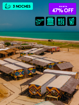 Hotel Wayira Beach – Ranchería – La Guajira · Cyber Days
¡Lo Quiero!
Promoción válida del 4 al 10 de diciembre de 2025.
Wayira Beach – Ranchería – La Guajira