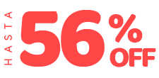 Hasta 56% OFF