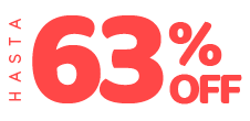Hasta 63% OFF
