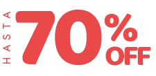 Hasta 70% OFF