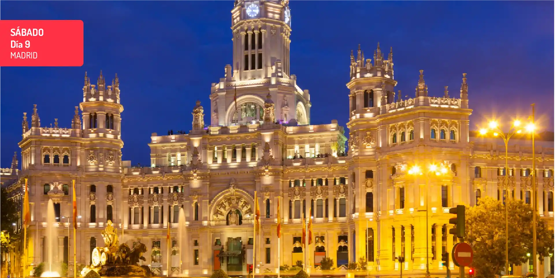 Itinerario S&aacute;bado 9