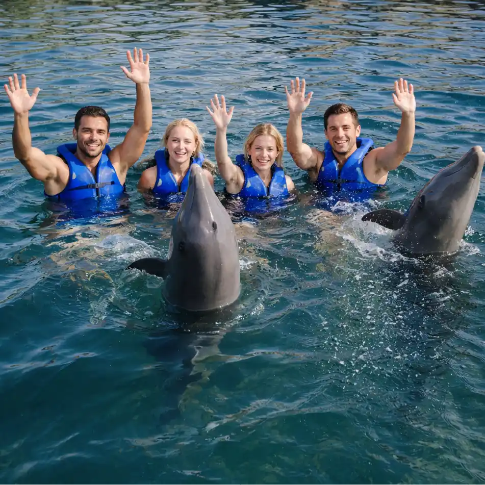 Nado con Delfines Harmony 2x1