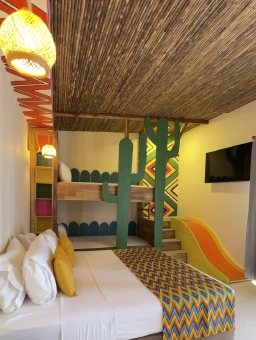 Hotel Wayira
La Guajira
Ver más
Ideal para familias con niños. Rodadero, diversión y comodidad en Hotel Wayira.
Bungalow Kids – Hotel Wayira