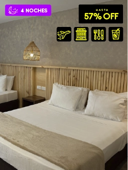 Hotel Cove 2 - San Andrés - Black Friday
!Lo Quiero!
5 Días 4 Noches. Alimentación completa + Cocteles. Viaja Nov 20/25 a Mar 26/26. No aplica Dic 20-Ene 15 ni festivos 2026. Incluye equipaje.
Hotel Cove 2 - San Andrés