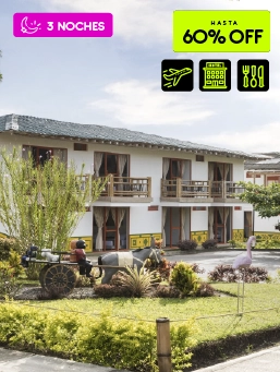 Hotel Campestre La Aldea - Eje Cafetero - Black November
!Lo Quiero!
Reserva ahora. Viaja entre el 6 de noviembre de 2025 al 26 de marzo de 2026.
Hotel Campestre La Aldea - Eje Cafetero